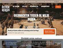 Tablet Screenshot of beeksebergen.nl